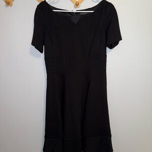 White House Black Market Classic Black Mini Dress